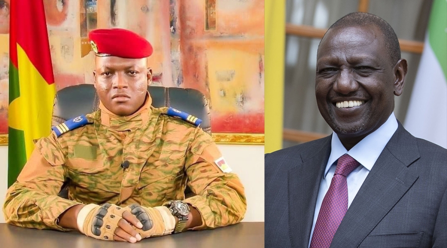 Ibrahim Traore and William Ruto - Two Different Visions